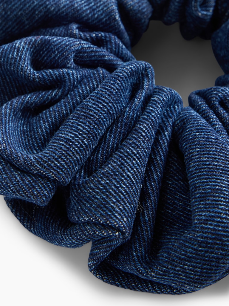 Denim Scrunchie