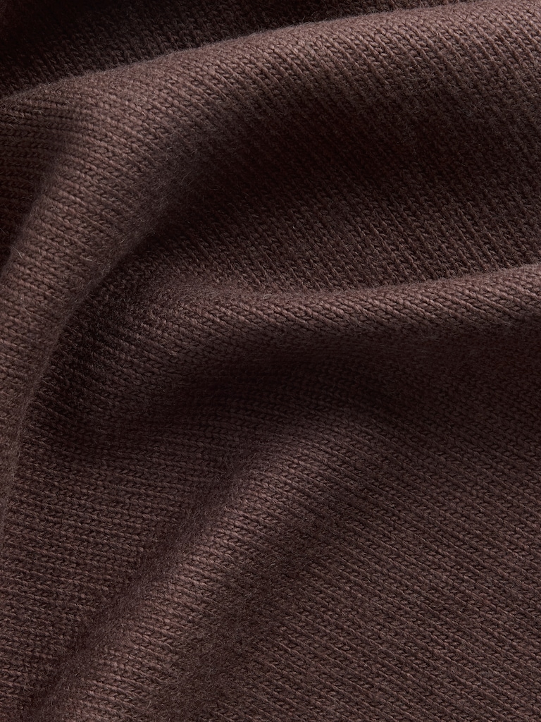 Knit Triangle Scarf