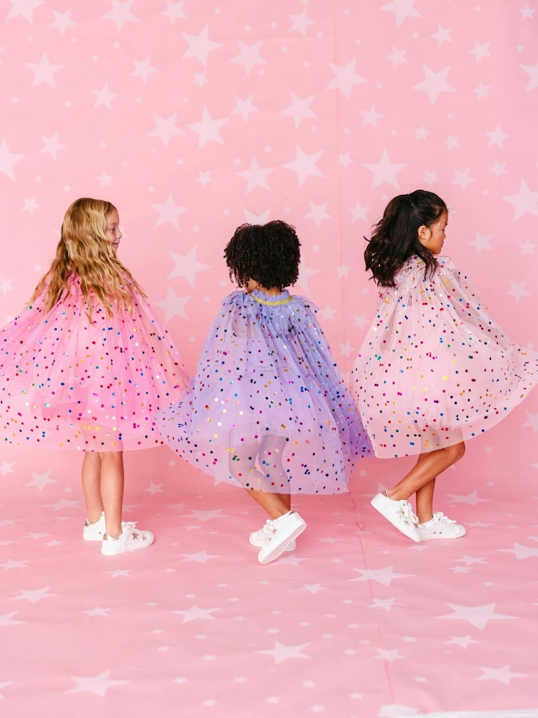 Sweet Wink Confetti Cape
