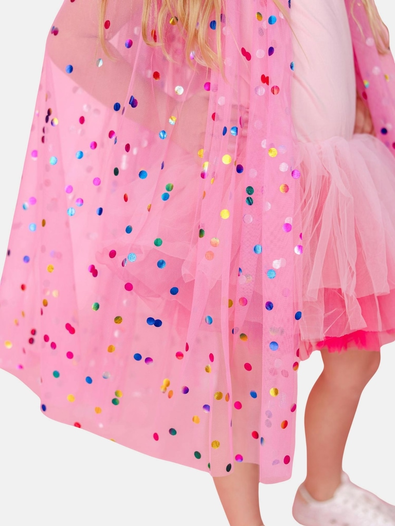 Sweet Wink Confetti Cape