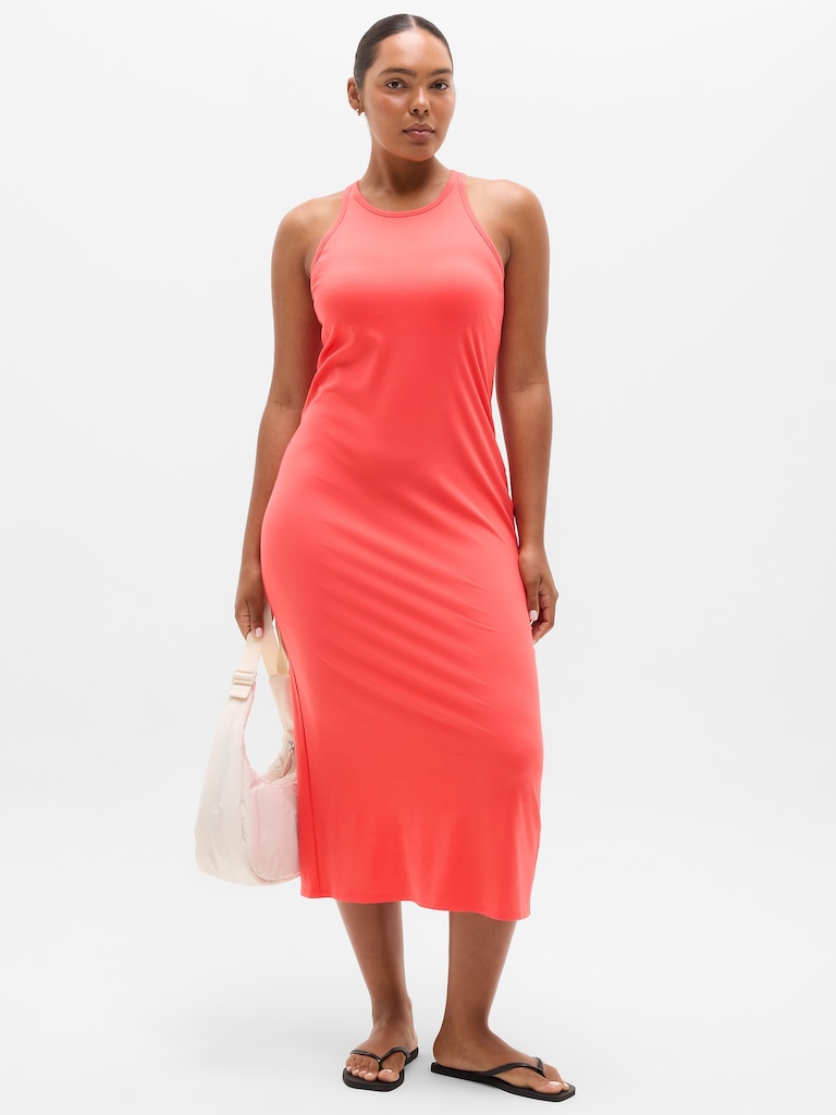 Signature Rib Maxi Dress