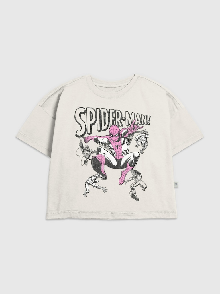 Kids Spider-Man Vintage Poses Graphic T-Shirt