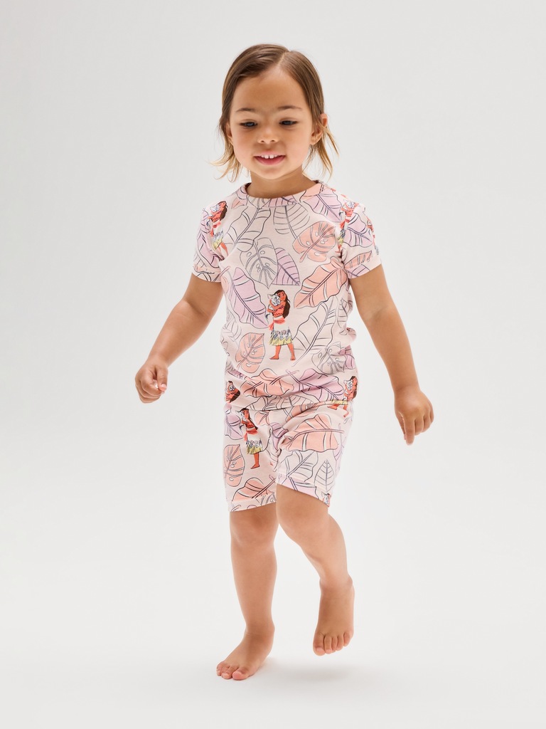 Kids & babyGap × Disney Moana Print PJ Set