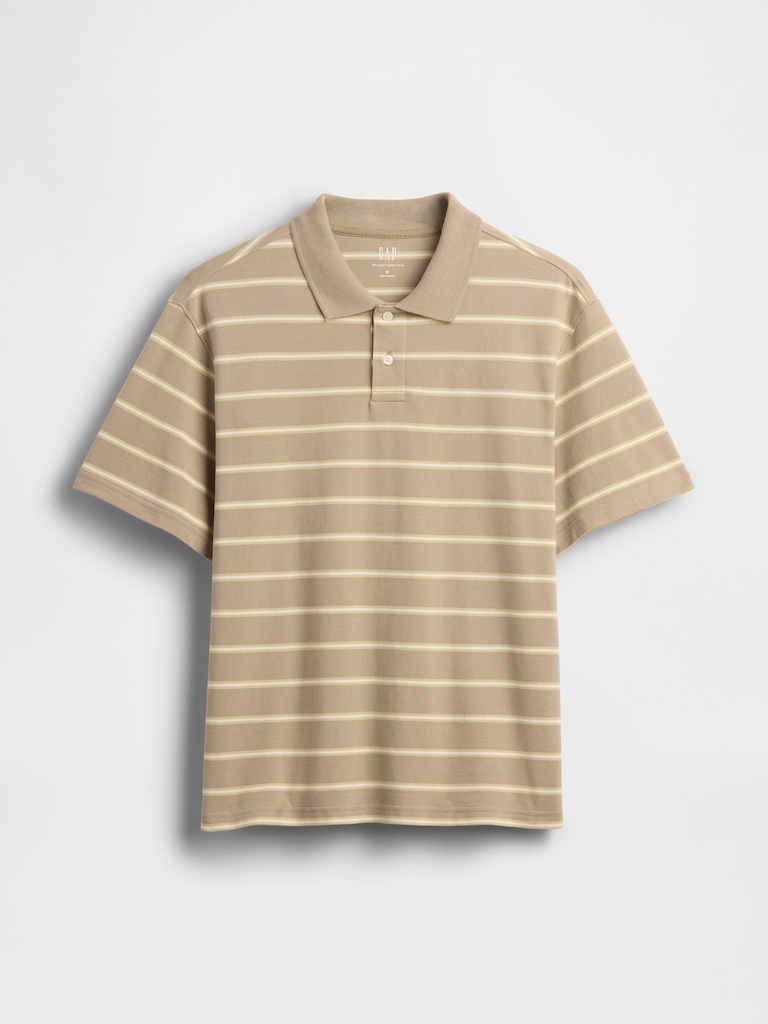 Relaxed Pique Polo