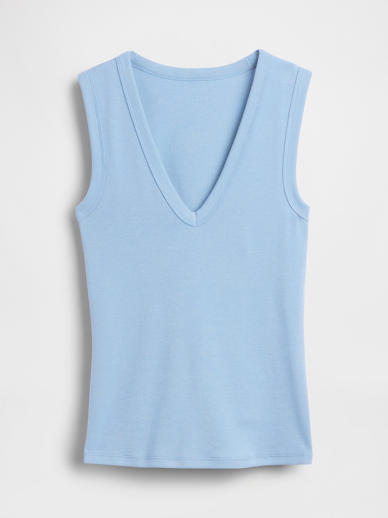 Modern V-Neck Tank Top
