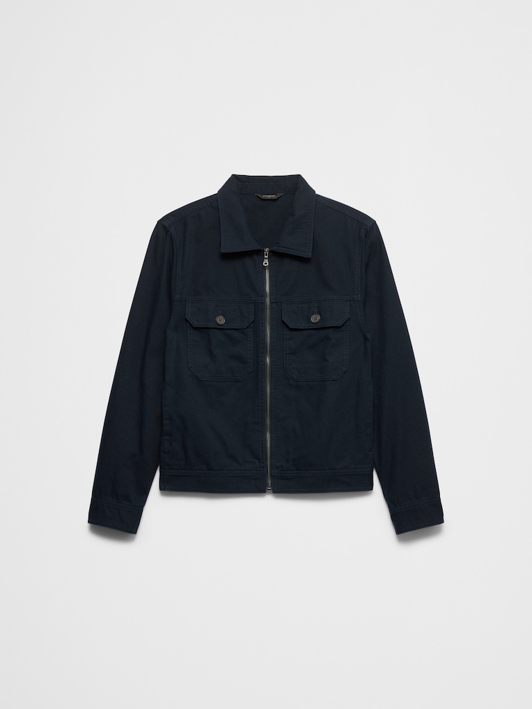 Washed Canvas Jacket