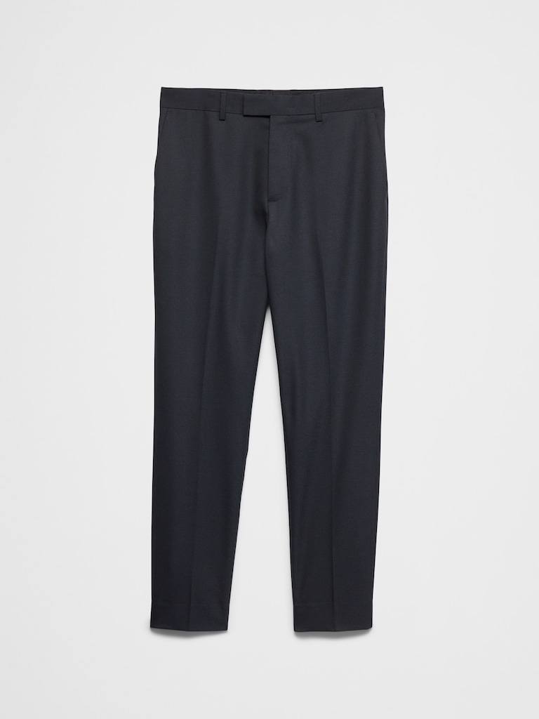 Luxe Hopsack Suit Trouser