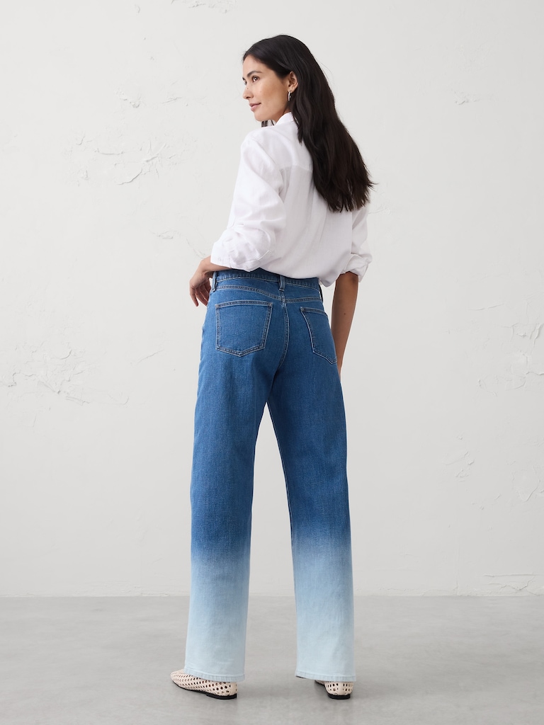 Straight High-Rise Jean