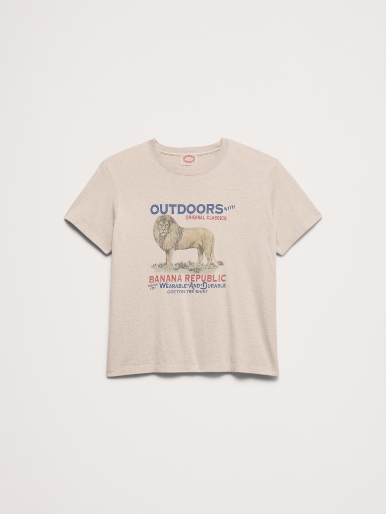 T-shirt à imprimé Retour aux archives