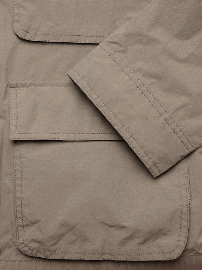 Nylon Multi-Pocket Flight Jacket