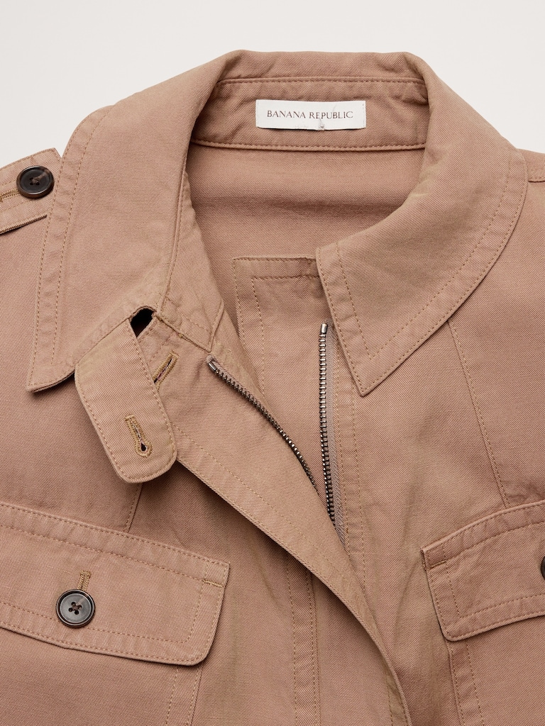 TENCEL™-Cotton-Linen Utility Vest