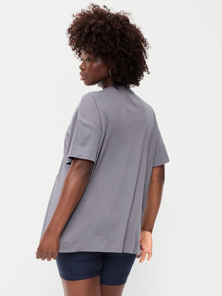 Oversized Graphic Tunic T-Shirt