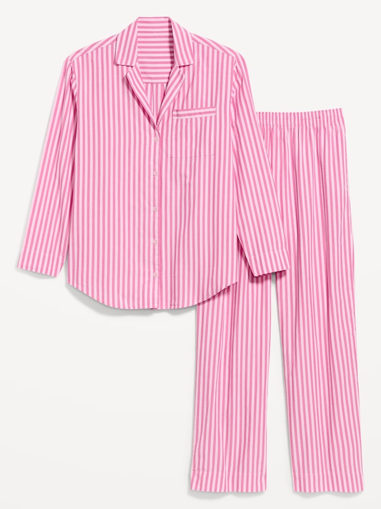 Poplin Pajama Pant Set