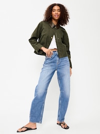Cropped Barn Jacket