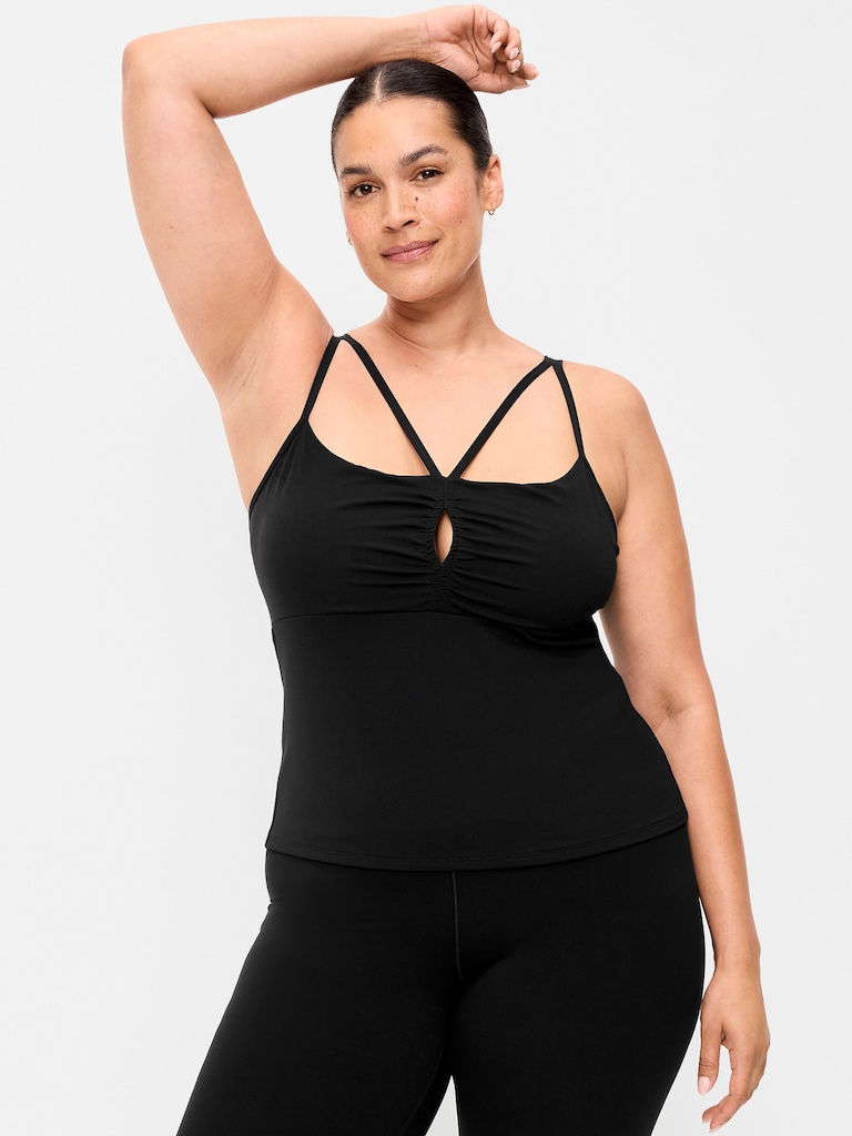 StudioSmooth Strappy Tank Top