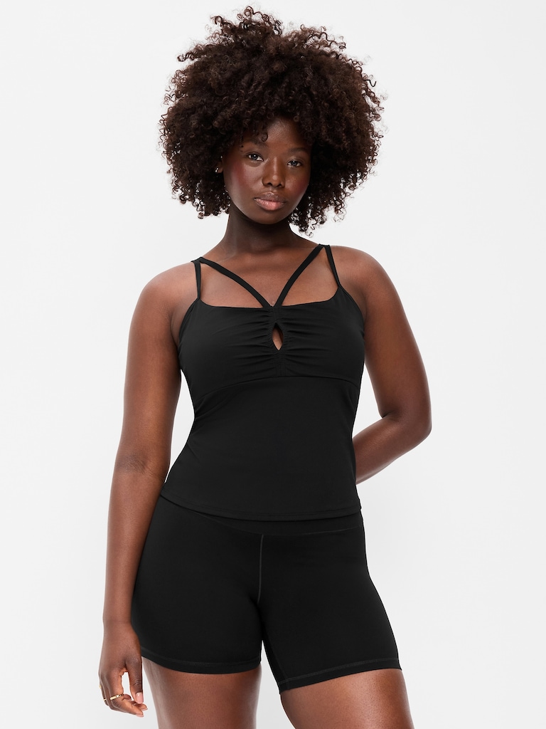 StudioSmooth Strappy Tank Top