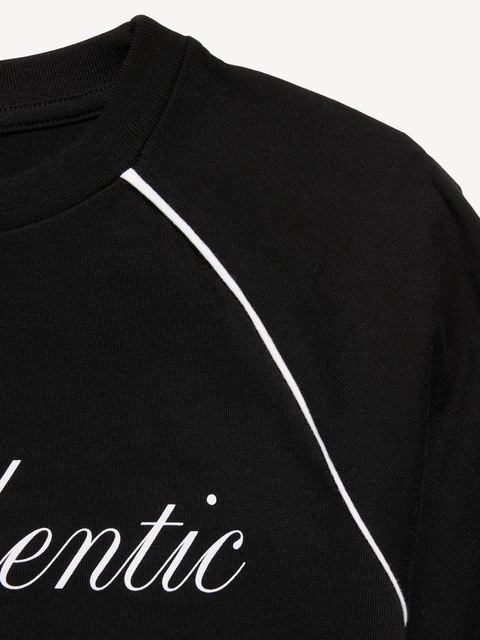 Oversized Short-Sleeve Graphic T-Shirt for Girls