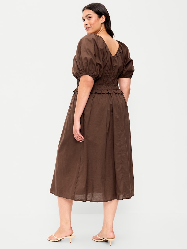 Fit & Flare Prairie Midi Dress