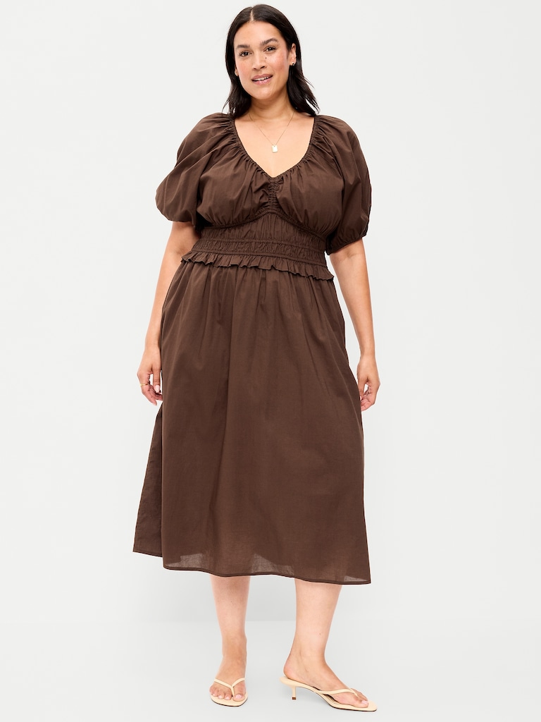 Fit & Flare Prairie Midi Dress