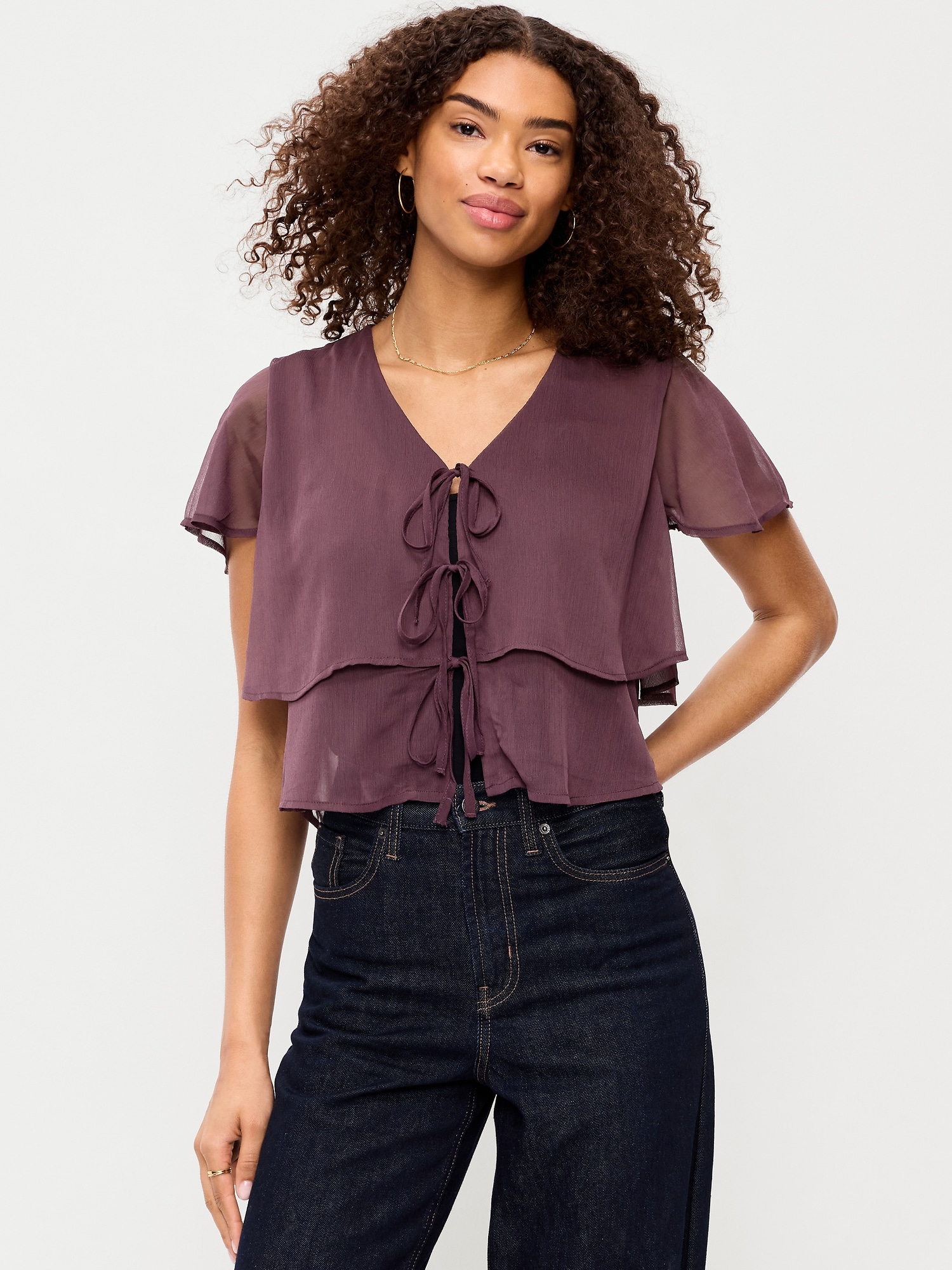 Women's Purple All Tops | Old Navy