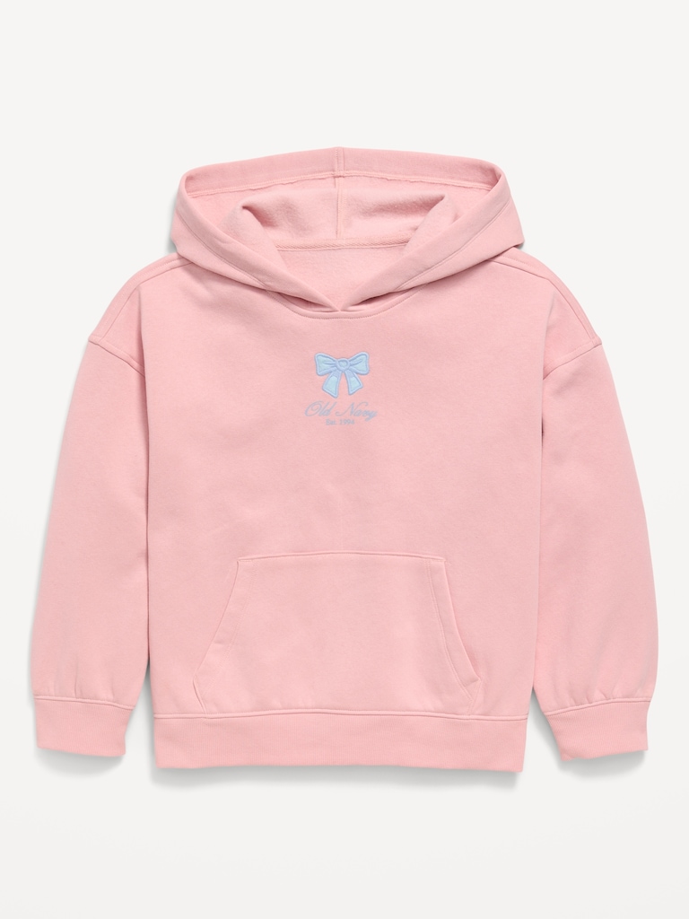 Oversized Pullover Hoodie for Girls