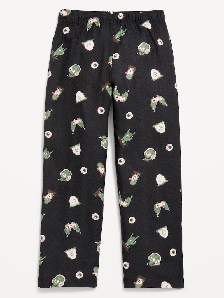 Printed Flannel Pajama Pants for Boys