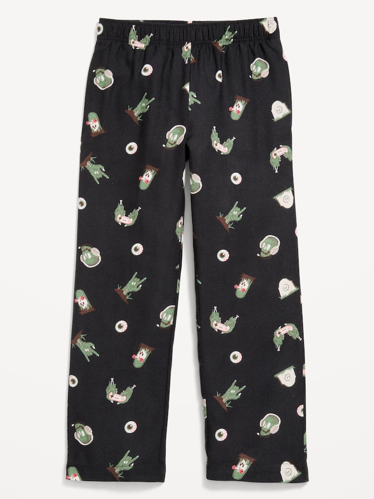 Printed Flannel Pajama Pants for Boys