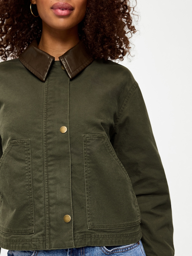 Cropped Barn Jacket