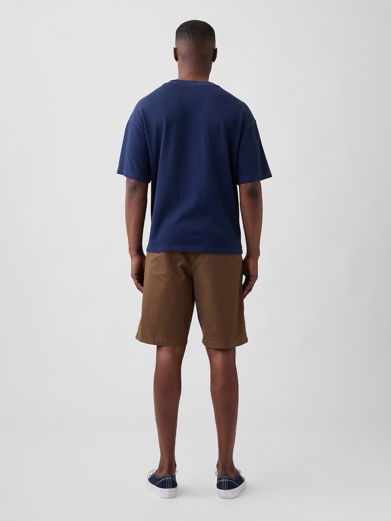 9" Essential Khaki Shorts
