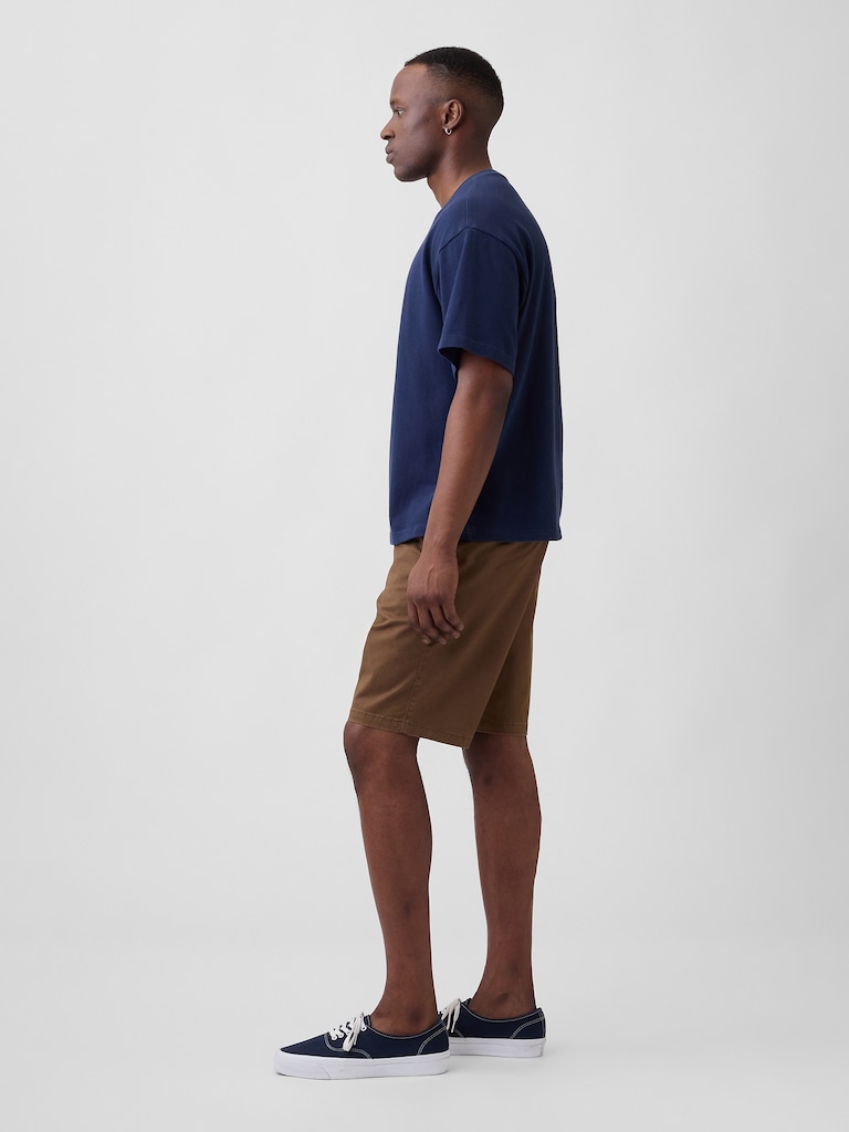 9" Essential Khaki Shorts