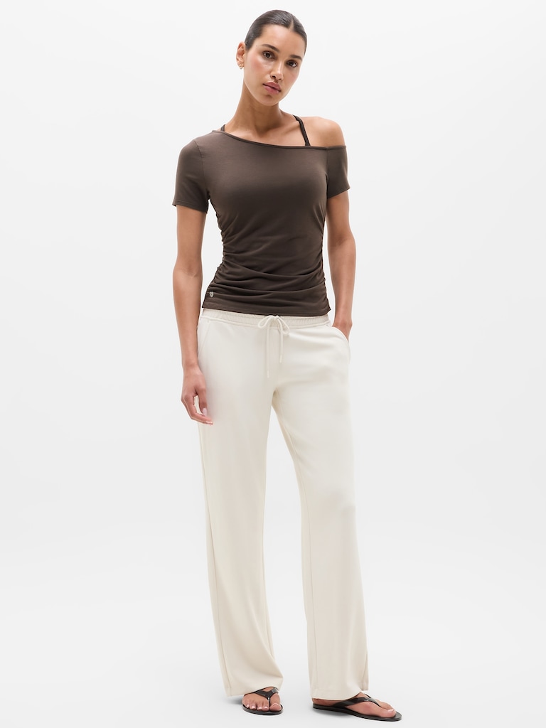 Move With Ease One Shoulder Tee