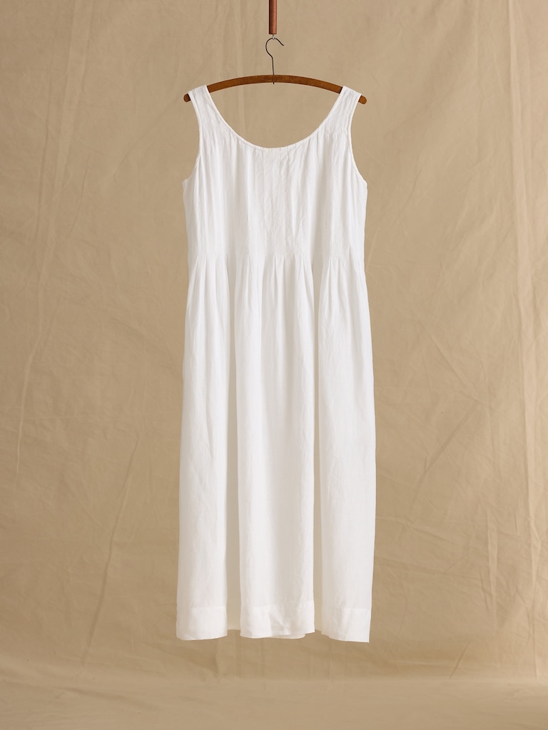 Archive Linen Tank Midi Dress Women's Size L