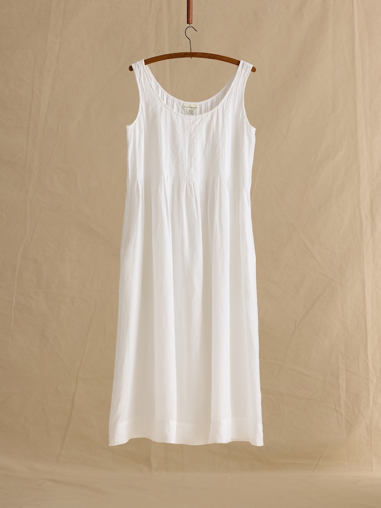 Archive Linen Tank Midi Dress Women's Size L
