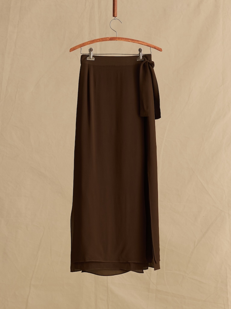Archive Silk Wrap Skirt Women's Size 6