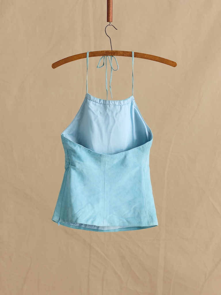 Archive Suede Halter Top Women's Size XS