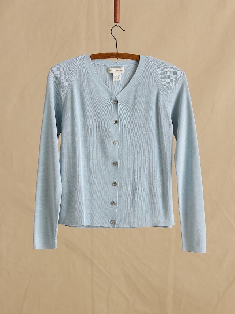 Archive Silk Cardigan Women's Size S