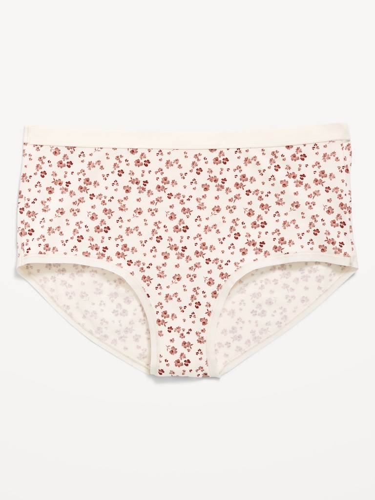 High-Waisted Everyday Brief Cotton Underwear