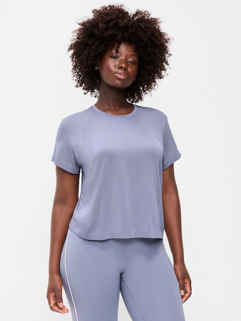 Fluid Seamless Loose T-Shirt