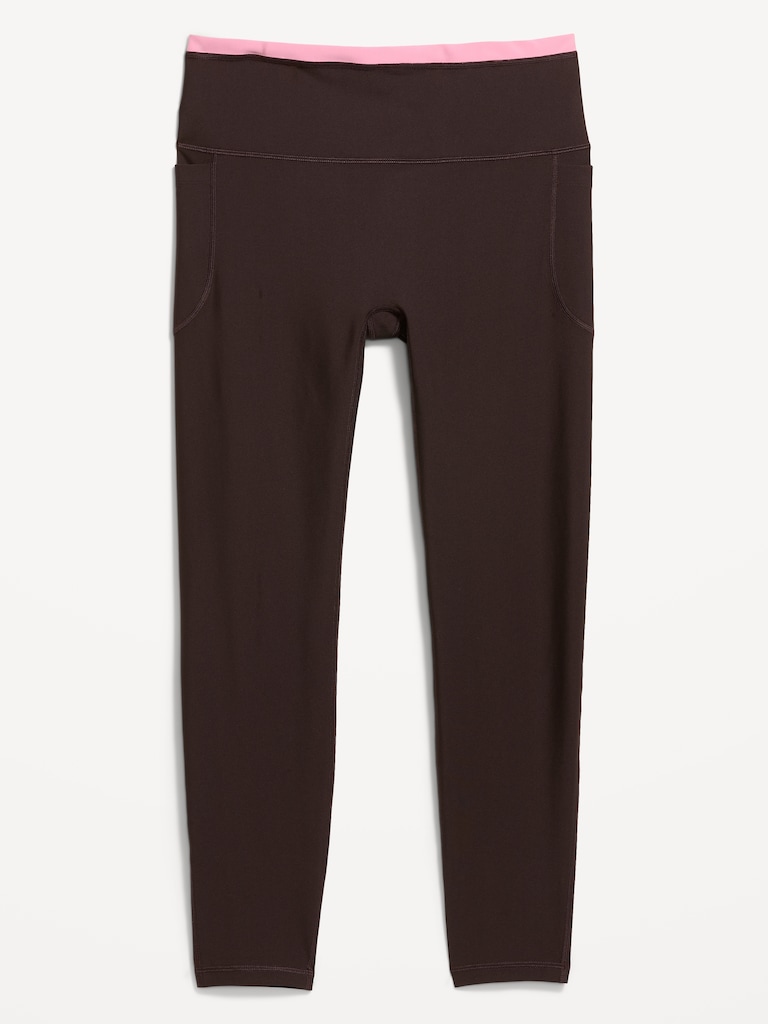 Extra-High Waisted PowerSoft Boundless 7/8 Pocket Leggings – No Front Seam