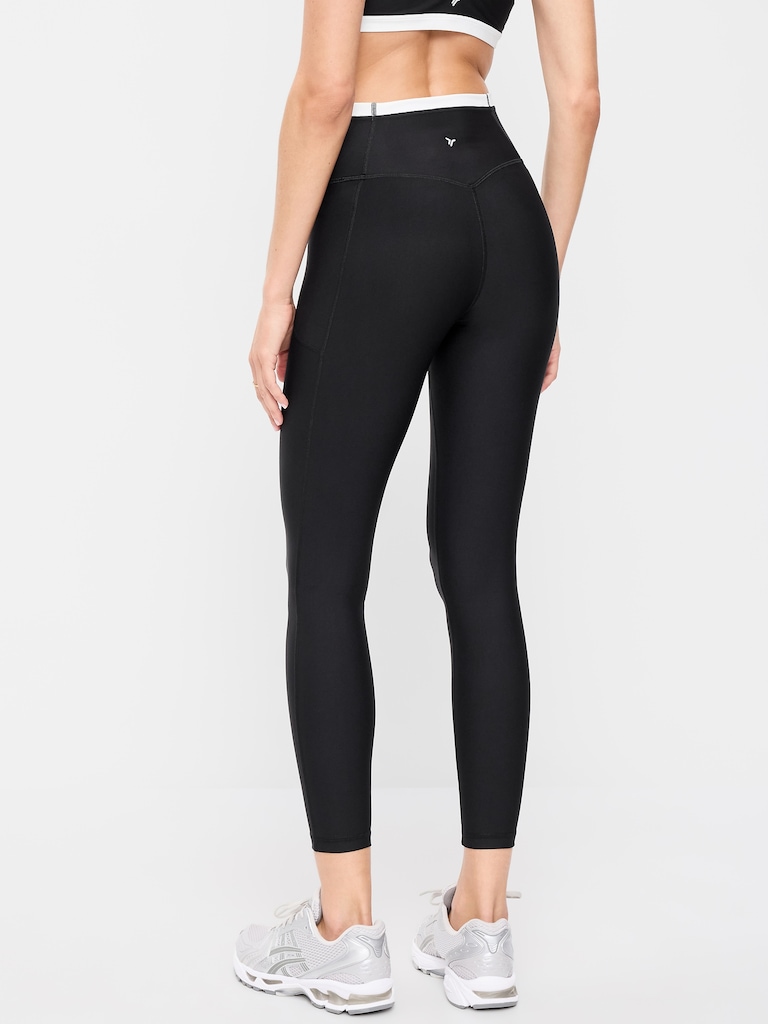 Extra-High Waisted PowerSoft Boundless 7/8 Pocket Leggings – No Front Seam