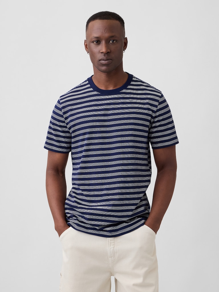 Everyday Soft Stripe Crewneck T-Shirt