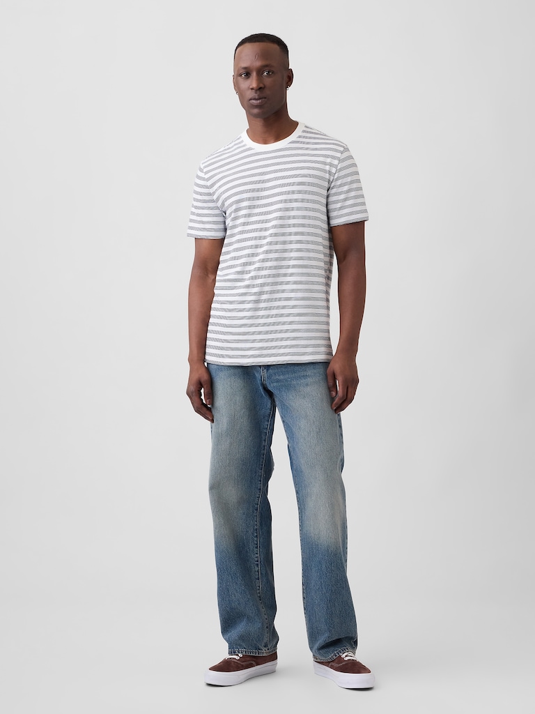Everyday Soft Stripe Crewneck T-Shirt