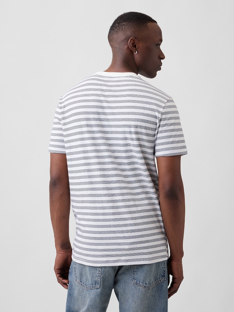 Everyday Soft Stripe Crewneck T-Shirt