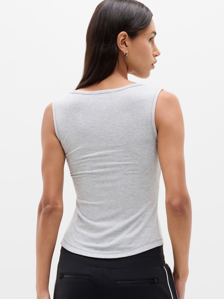 Perfect Rib Sweetheart Tank