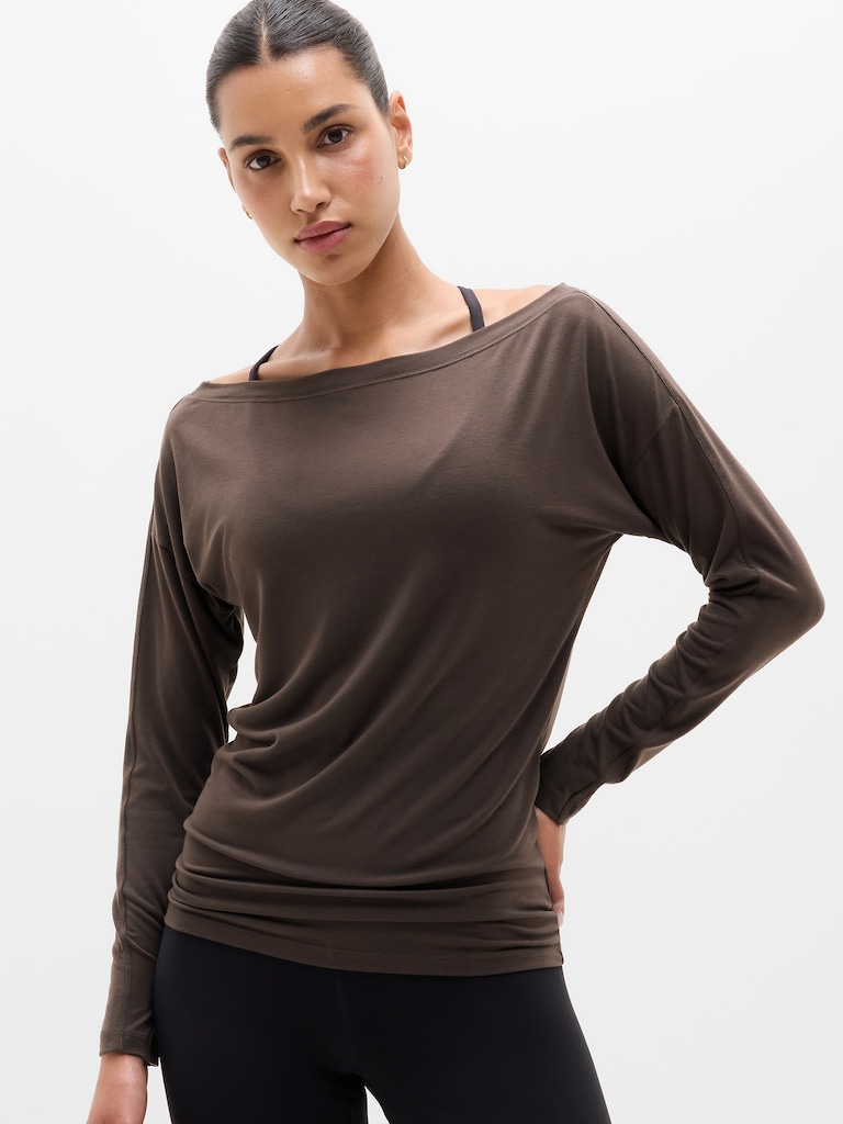 Move With Ease Off The Shoulder Top