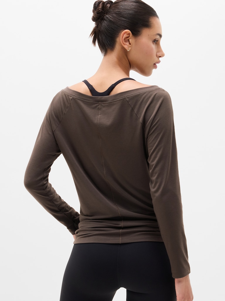 Move With Ease Off The Shoulder Top