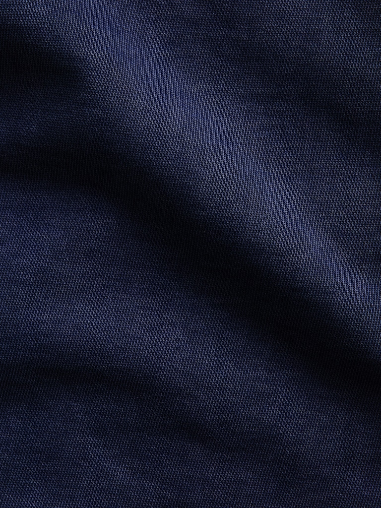 VintageSoft Terry Oversized V-Neck Sweatshirt