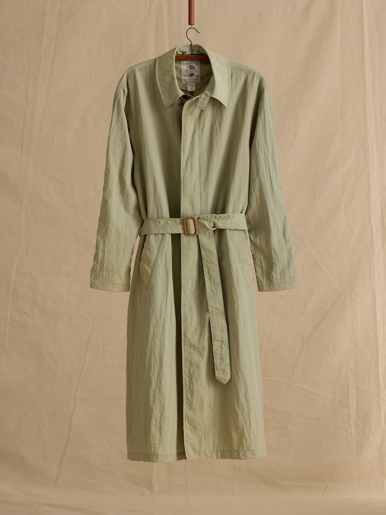 Archive Sage Green Trench Coat Women's Size M