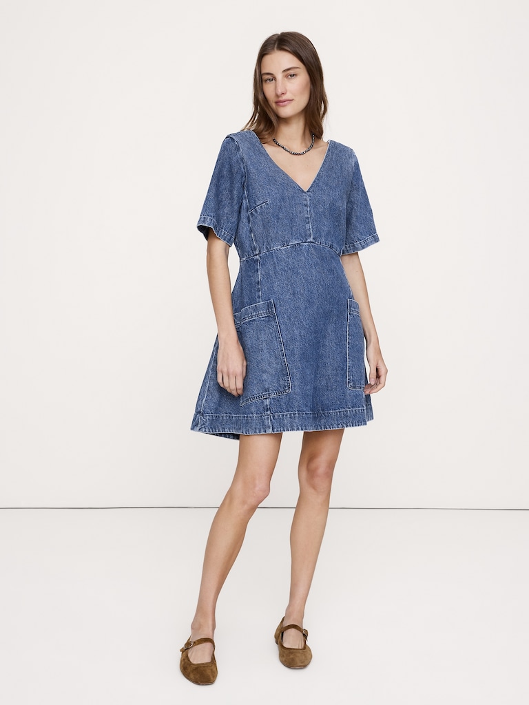Pocket Mini Dress