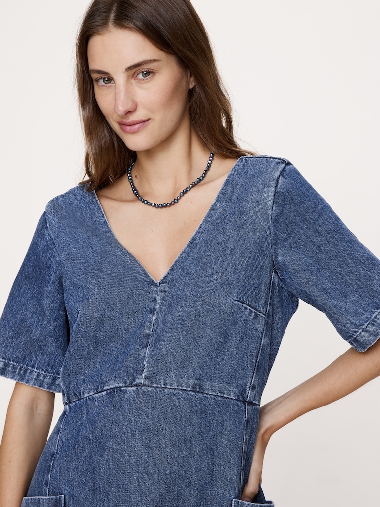 Pocket Mini Dress